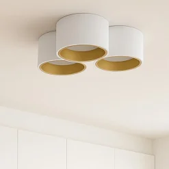 Sforzin nasso plafoniera a soffitto di gesso 3 luci