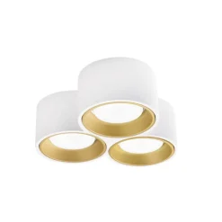Sforzin nasso plafoniera a soffitto di gesso 3 luci