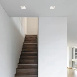 Sforzin attica faretto da incasso a soffitto gesso quadrato