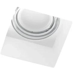 Sforzin attica faretto da incasso a soffitto gesso quadrato