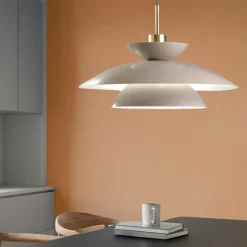 Sforzin miloox kloe lampadario tortora per cucina moderna