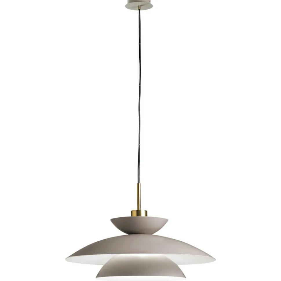 Sforzin miloox kloe lampadario tortora per cucina moderna