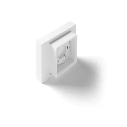 Sforzin tecnico applique moderna sibari quadrato gesso bianco gx53