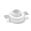 Sforzin t412 lelanto faretto orientabile da incasso gu10 led personalizzazione