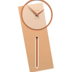 Sherlock legno pesca chiaro orologio a pendolo da parete moderno