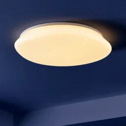 Sileras z eglo plafoniera moderna smart dimmerabile led rgb da 2700k a 6500k