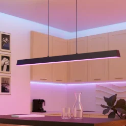 Simolaris z eglo lampadario per cucina moderna led rgb 2700k a 6500k