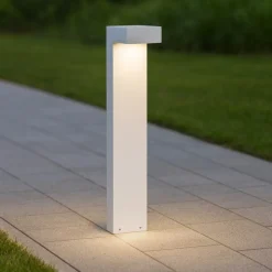 Sirio pt2 ideal lux paletto bianco da giardino