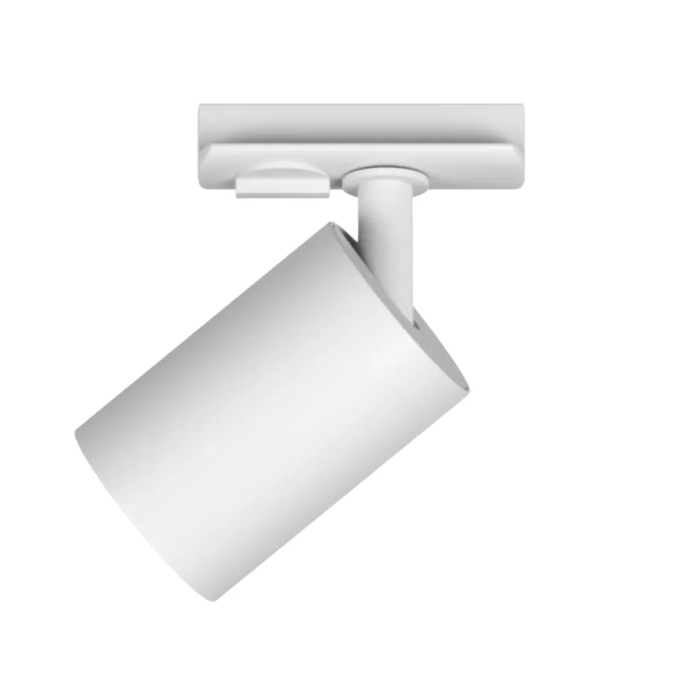 Sistema a binario ad angolo bianco modulo led 4000k con spot