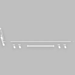Sistema a binario ad angolo bianco modulo led 4000k con spot