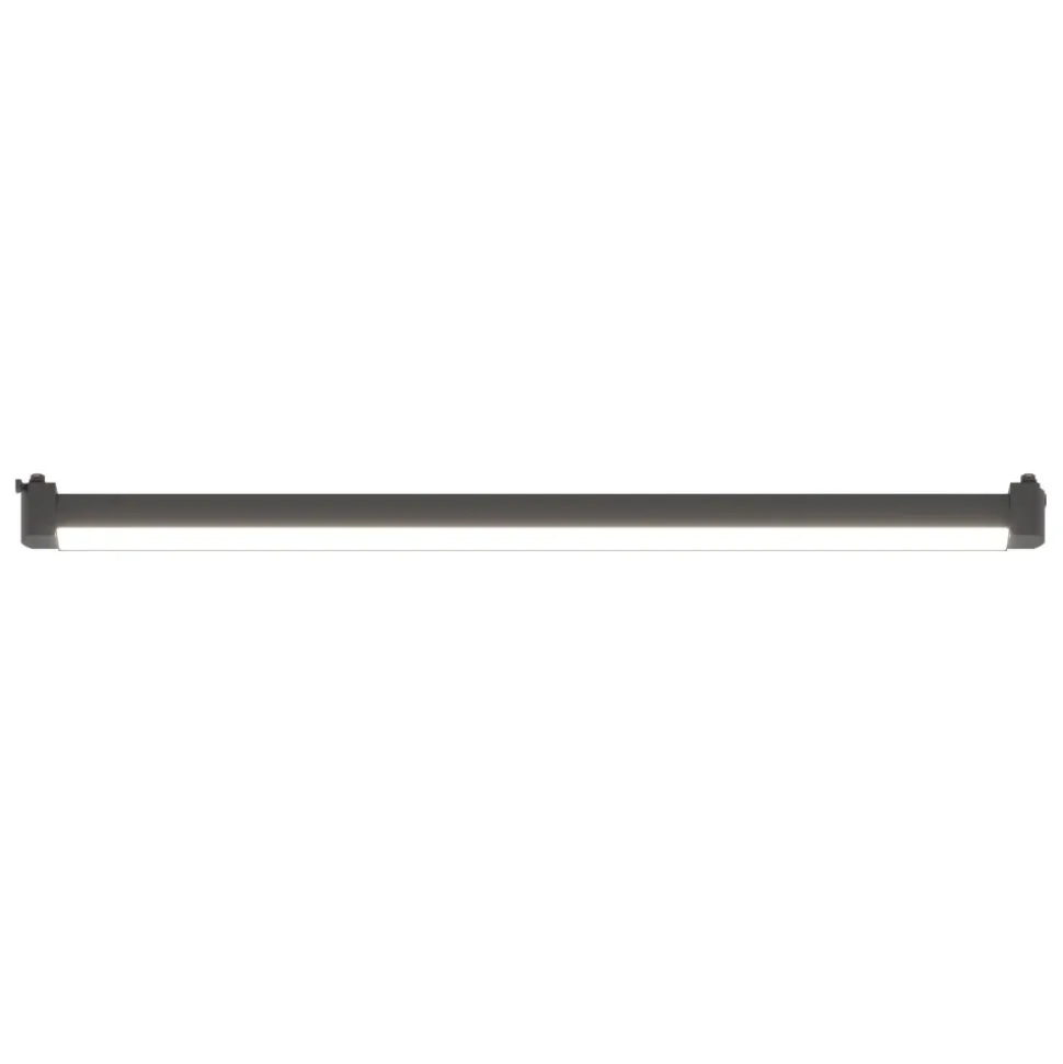 Sistema a binario 200cm nero barra led 40w 3000k con spot