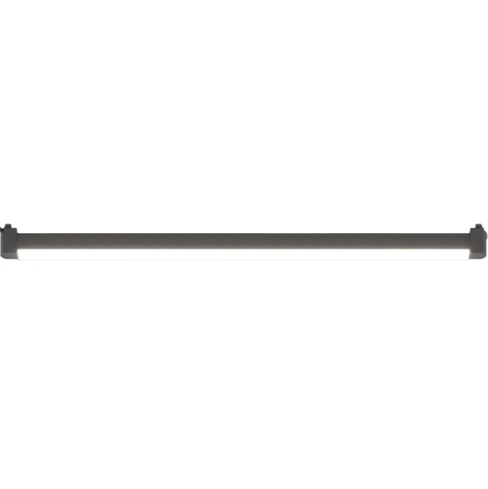 Sistema binario ad angolo 300cm nero led 3000k con spot orientabili