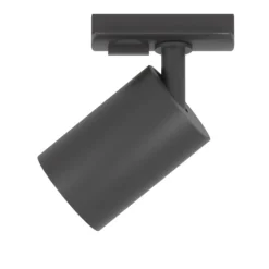 Sistema binario 300cm ad angolo monofase nero 7 spot