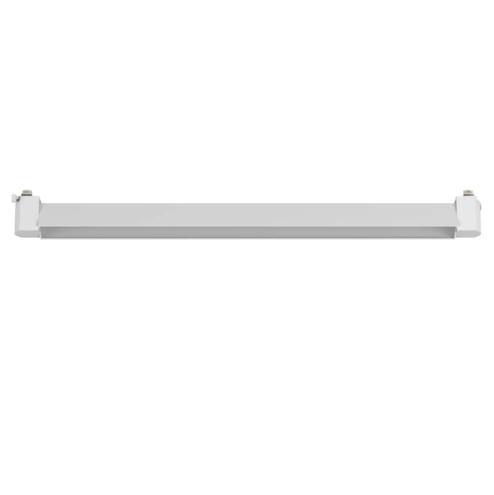 Sistema binario 200cm bianco con spot modulo led 40w 4000k