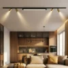 Sistema con spot binario 200cm oro nero modulo led 40w 4000k