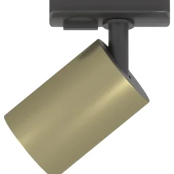 Sistema illuminazione a binario 300cm nero oro led 40w 3000k