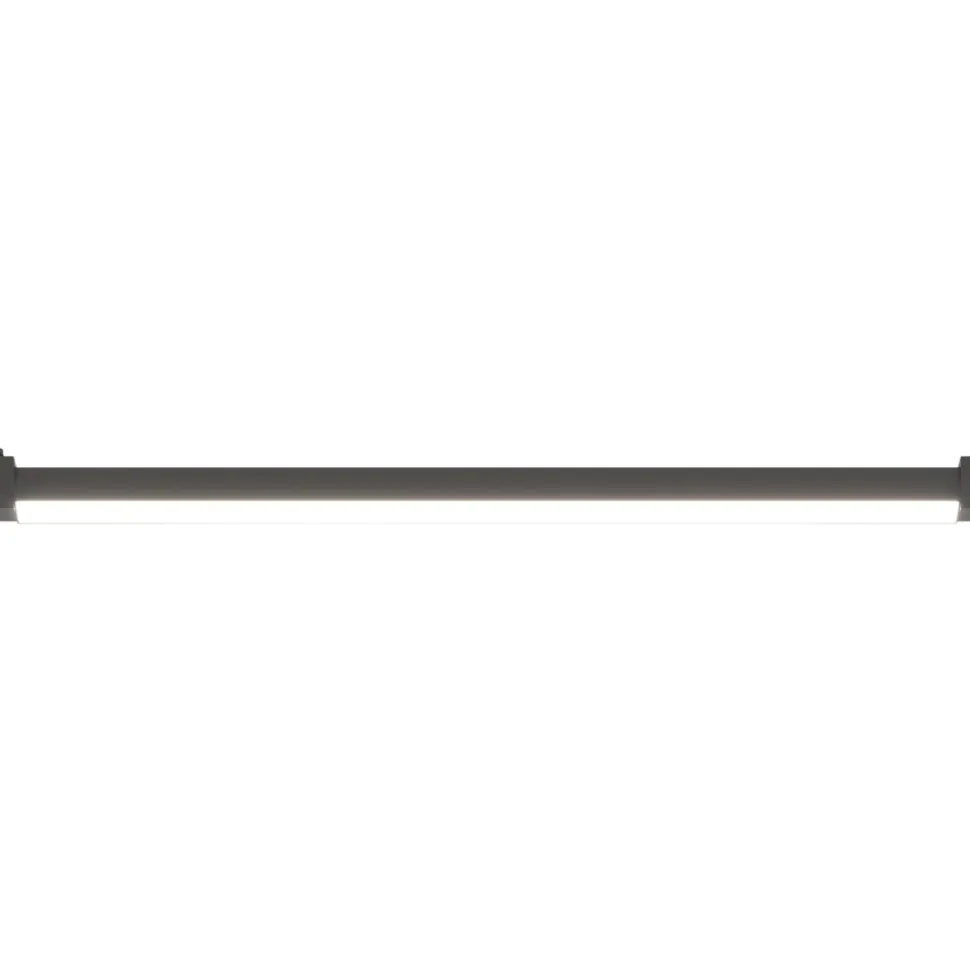 Sistema illuminazione a binario 300cm nero oro led 40w 3000k