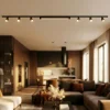 Sistema luci a binario modulo led 40w 4000k con spot monofase