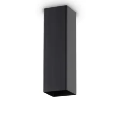 Sky pl1 nero ideal lux faretto 5w 3000k quadrato da soffitto