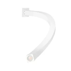 Snake w2 linea light lampada led 1,5w 3000k orientabile bianca