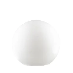 Sole pt1 ideal lux lampada da terra per esterno giardino sfera bianca 40cm