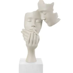 Soprammobile scultura coppia face nocciola bongelli preziosi