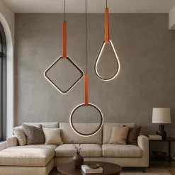 So regoli mix ondaluce lampadario led design moderno