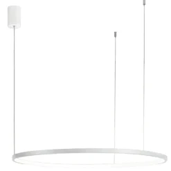 So soel 80 bianco ondaluce lampadario cerchio led moderno