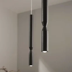 So tubic 10 ondaluce lampadario multiple nero moderno