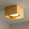 Spike pl1 square faretto quadrato da soffitto ideal lux