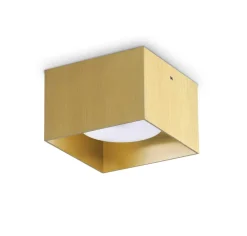 Spike pl1 square faretto quadrato da soffitto ideal lux