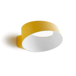 Stilnovo oxygen applique giallo led 3000k dimmerabile moderna