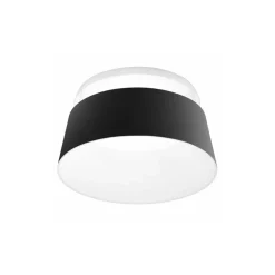 Stilnovo oxygen plafoniera nera per cucina moderna 50w 3000k dimmerabile