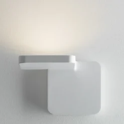 Stilnovo quad applique bianco led 18w 3000k design moderna