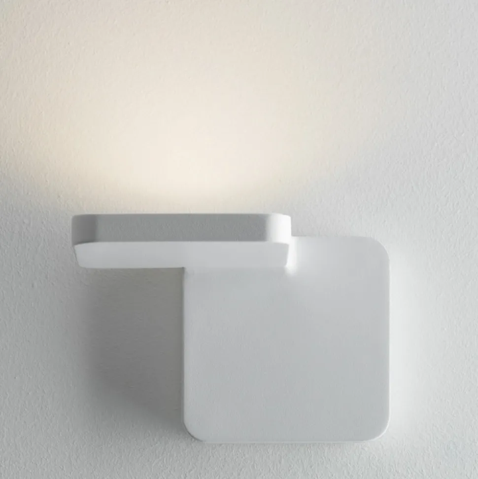 Stilnovo quad applique bianco led 18w 3000k design moderna