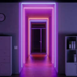 Striscia led rgb+white 4000k bobina 5mt 24vdc 19,2w cri85