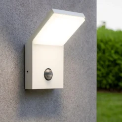 Style ap sensor 4000k applique da esterno bianco led 4000k sensore di movimento