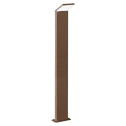 Style pt h100 ideal lux paletto da giardino marrone led 4000k
