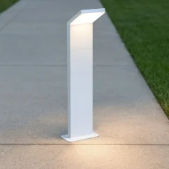 Style pt h50 3000k ideal lux lampione da esterno bianco