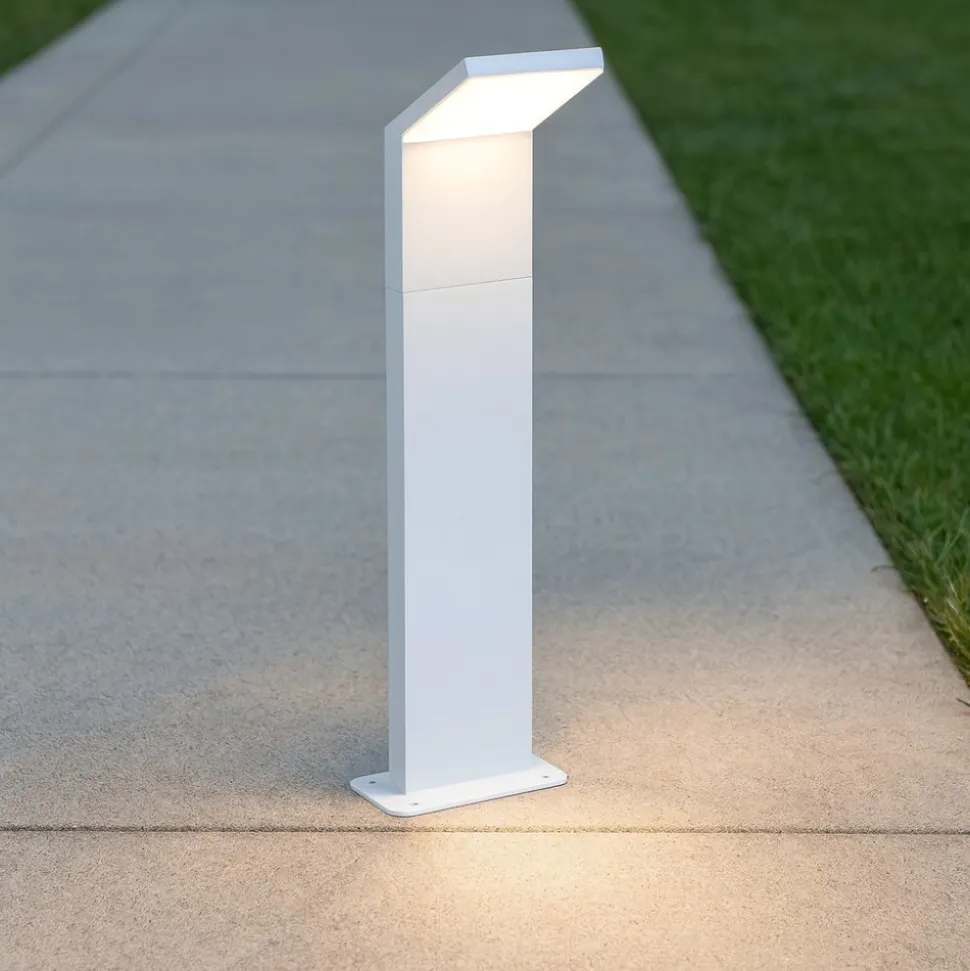 Style pt h50 3000k ideal lux lampione da esterno bianco