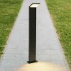 Style pt h100 4000k ideal lux lampione per esterno ip54 nero sottile