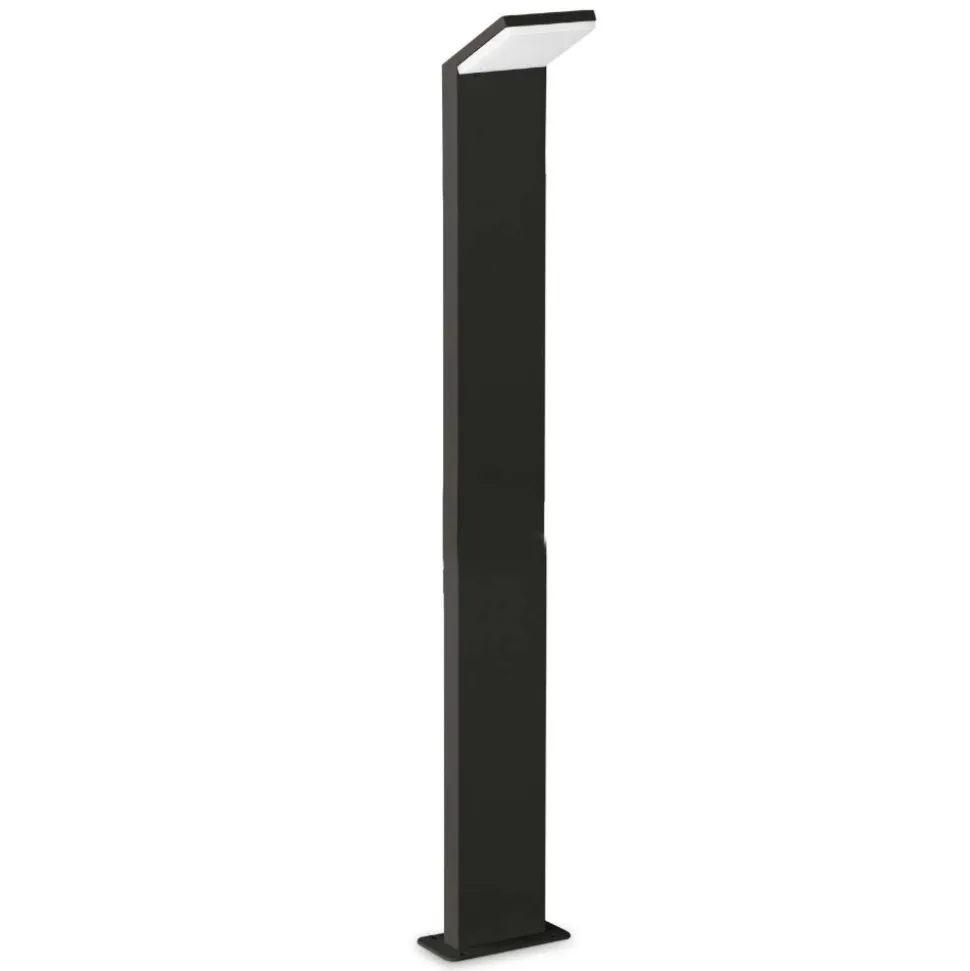Style pt h100 4000k ideal lux lampione per esterno ip54 nero sottile