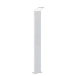 Style pt h100 3000k ideal lux lampione da giardino led 9w bianco