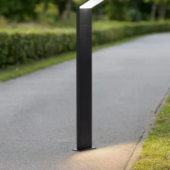 Style pt h100 ideal lux lampione da giardino ip54 led 9w 3000k