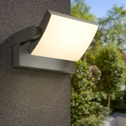 Swipe ap ideal lux applique orientabile da esterno ip54 antracite