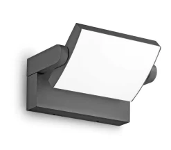 Swipe ap ideal lux applique orientabile da esterno ip54 antracite