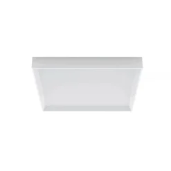 Tara linea light plafoniera led 26w 3000k bianca quadrata
