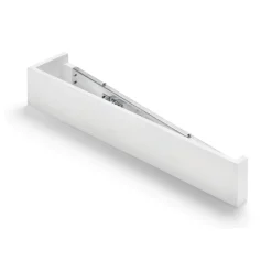 Teos sforzin applique in gesso bianca luce moderna squadrata
