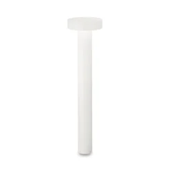 Tesla pt4 h80 ideal lux lampione da giardino 80cm bianco design ip44