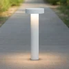Tesla pt4 h60 lampioncino da giardino bianco ideal lux